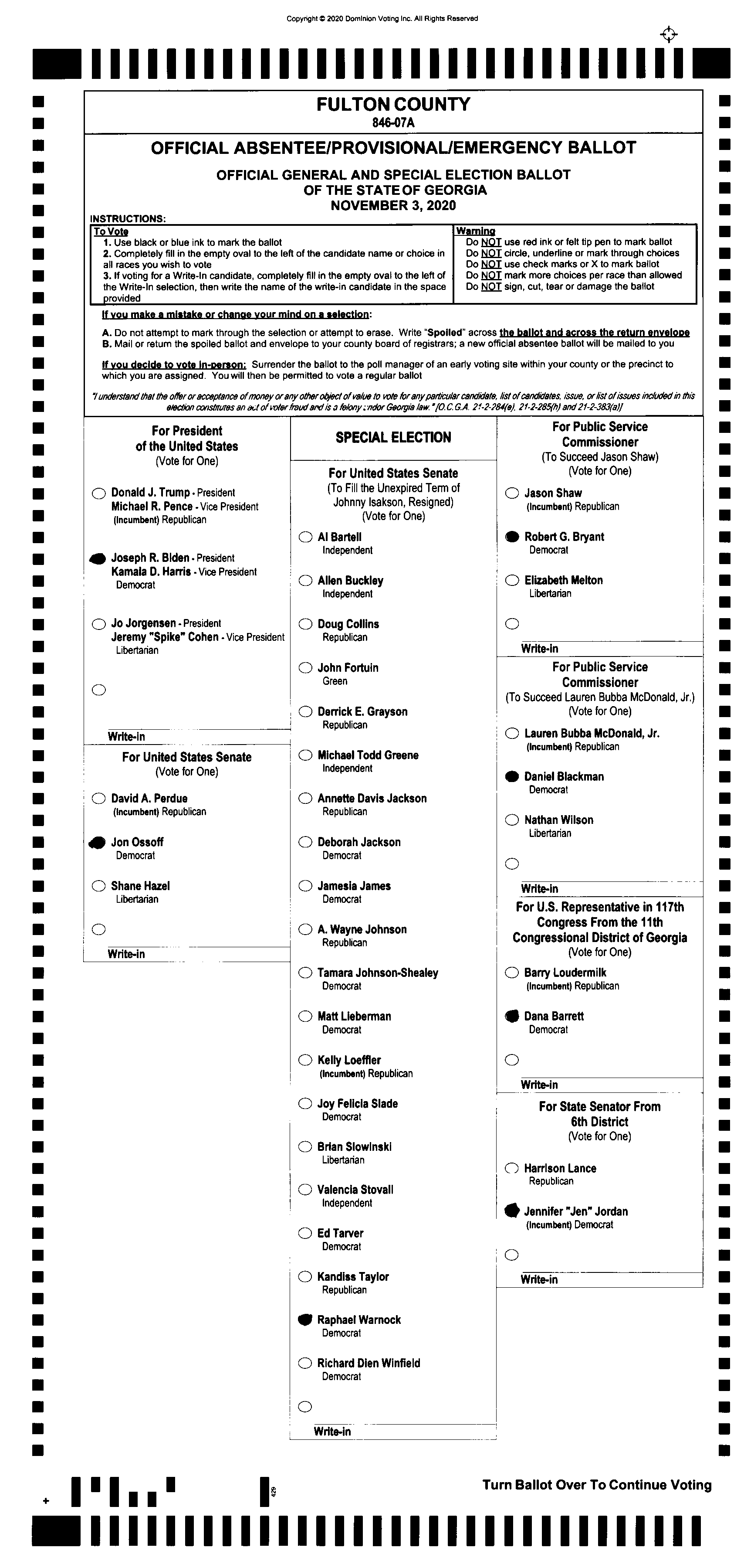 Source Ballot